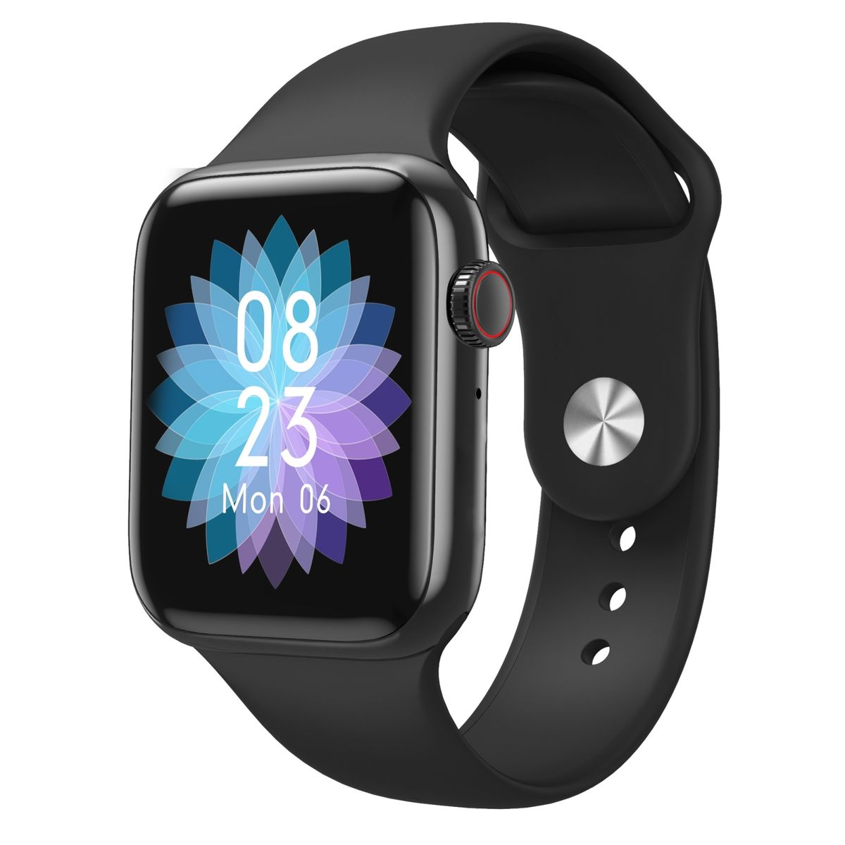 Smart Watch, IP67 Waterproof, Support Temperature/Heart Rate/Blood Pressure/Sleep  Monitoring(Black)