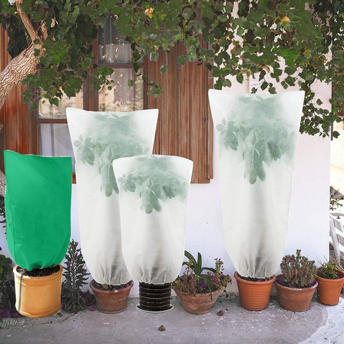Non-Woven Plant Bag Winter Cold Proof Tree Bag Protecting 0.8x0.6m