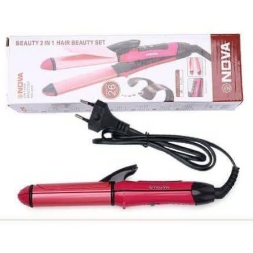 2 In 1 Hair Straightener And Curler