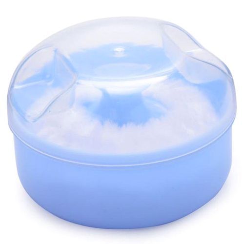 Baby Soft Face Body Cosmetic Powder Puff Box Case Container