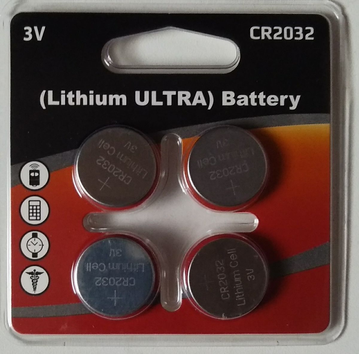 Lithium Ultra Battery CR2032 3V - 1 Pack