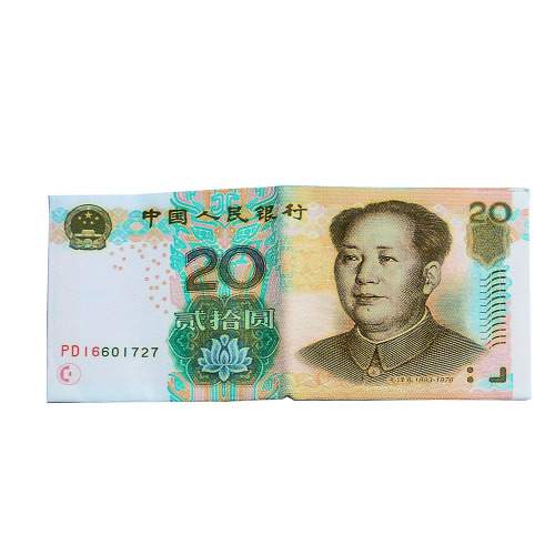 20 Yuan Print Denomination Wallet