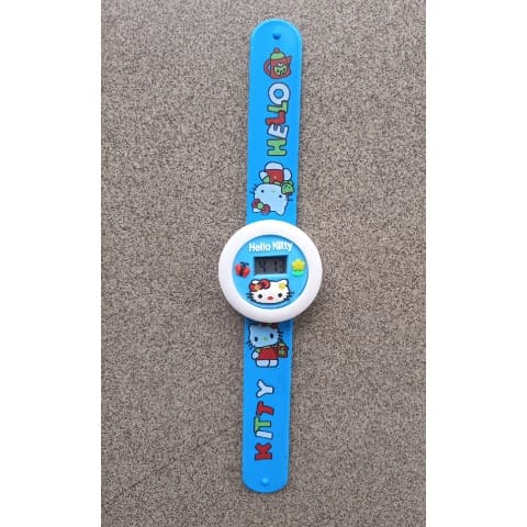 Hello Kitty Girls Digital Watch - Blue