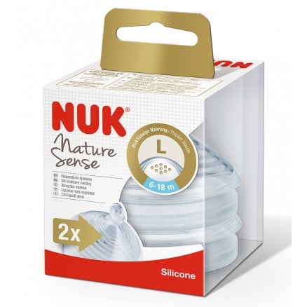 Nature Sense Silicon Teat - Large 6-18