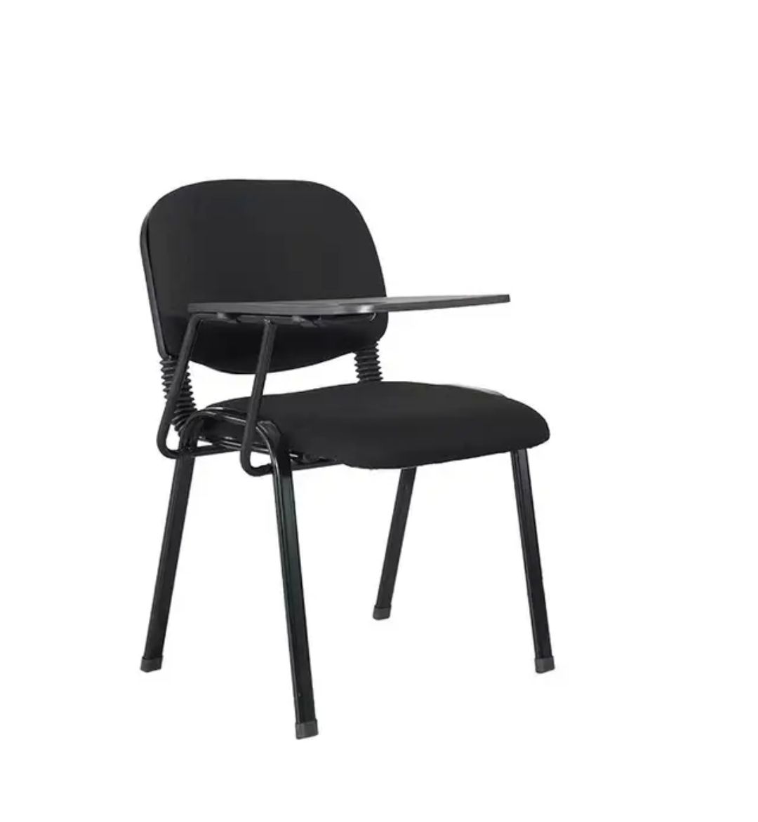 Stackable Fabric Training Chair With Writing Pad