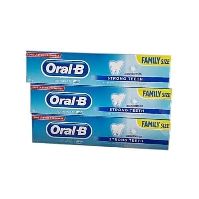 Oral B Toothpaste - Family Size - 3 Pack - 140g