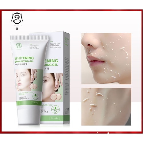 Deep Cleansing Face Wash Whitening Exfoliating Gel Skin Care Serum Cream - 60g