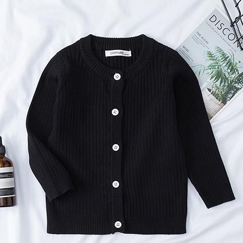 Baby Cotton Knit Cardigan Sweater