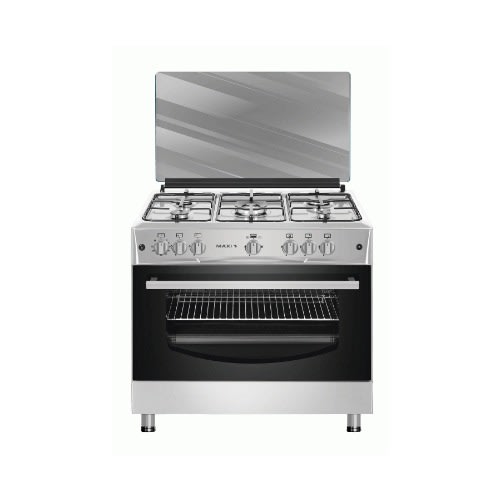 5 Burners Gas Cooker - 90x60cm