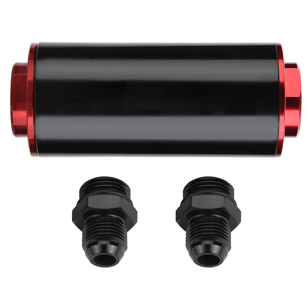 Universal 100 Micron Aluminum High Flow  Inline Petrol