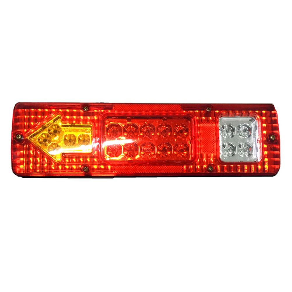 LED Truck Taillight Vehicle Three-Wheeled-Red Cover