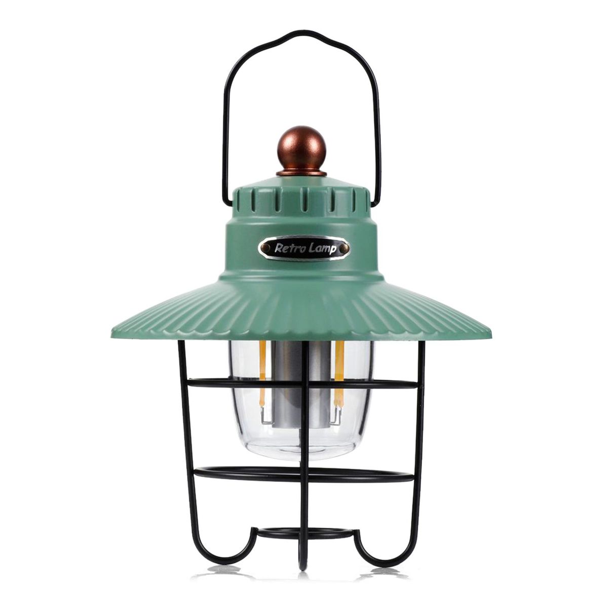 Camp Light Portable Tent Vintage Lamp USB Rechargeable WaterProof Retro Outdoor LED Camping Light Lantern