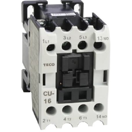 Ac Magnetic Contactor Cu-16 .non-reversing, 3 Poles, 15A, 230V, 50/60Hz