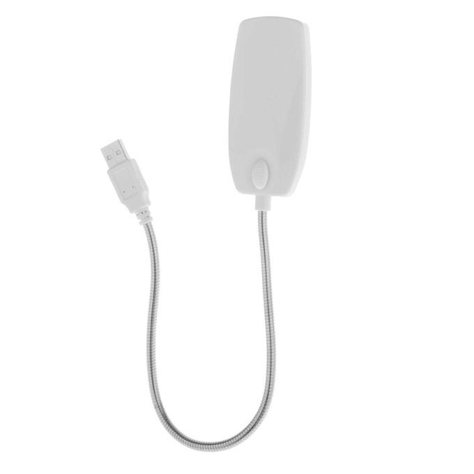 USB Portable Lamp 28 LED Gooseneck For Laptop PC  White Boxed