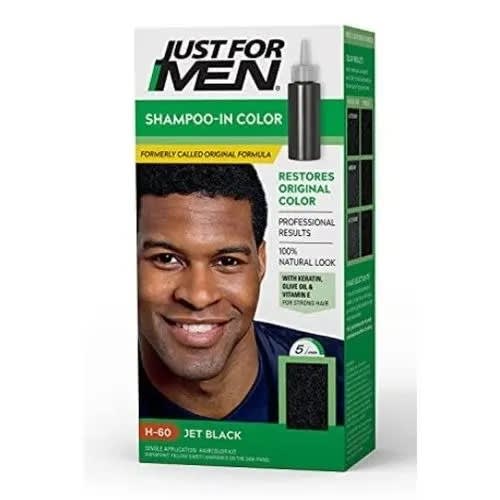 Just For Men Hair Color Hair Dye - Jet Black -H-60- 500ml