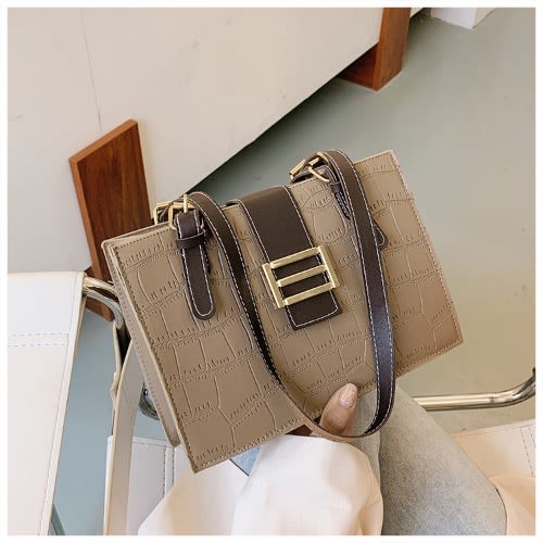 Unique Classy Handbag- Nude