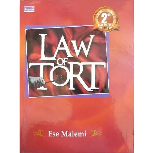 Law Of Tort By Ese Malemi
