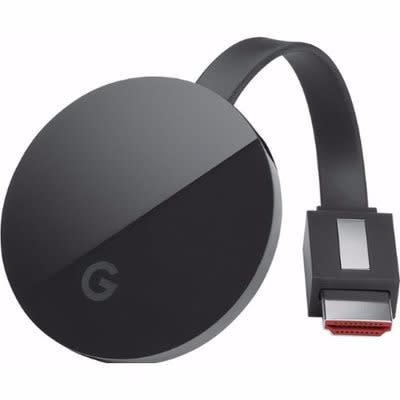 Google Chromecast Ultra - Black