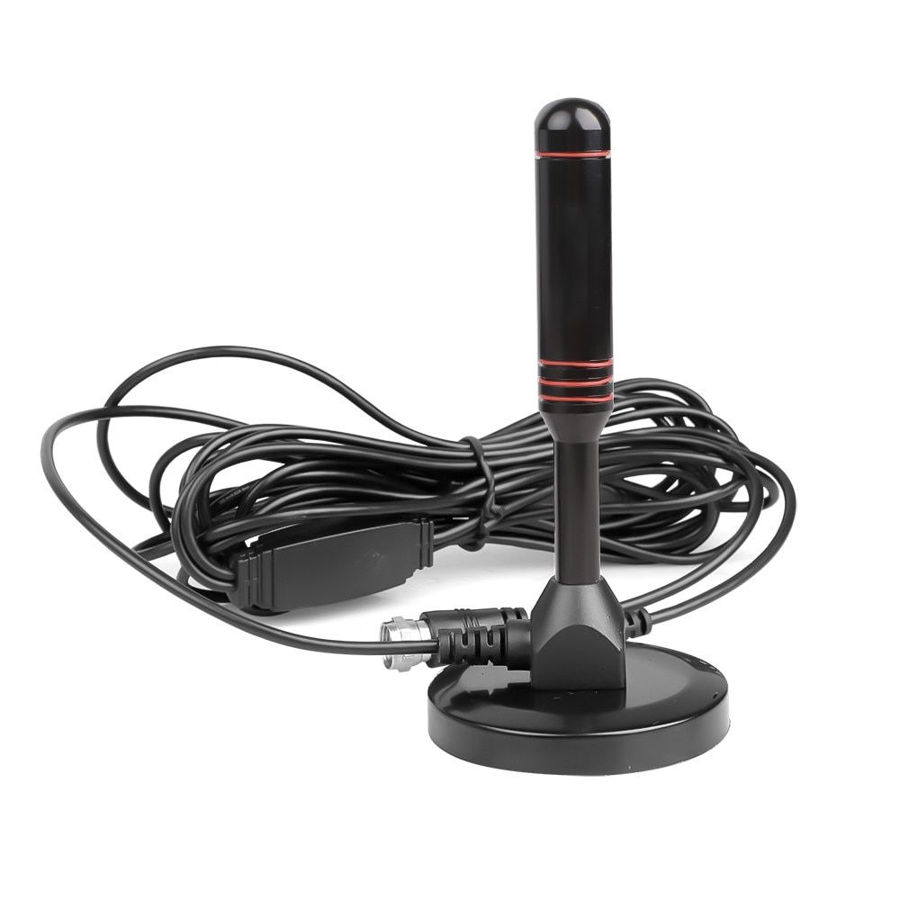 200 Miles 1080P HD Indoor TV Antenna 25dBi Digital HDTV Antenna With Amplifier Signal Booster VHF/UHF HD Digital TV Signal