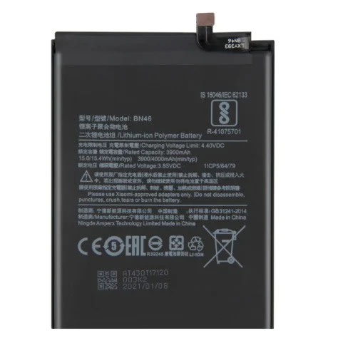 Redmi Note 6 Replacement Battery