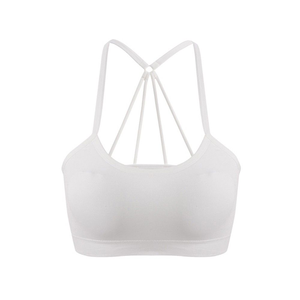 Shockproof Fitness Bra Active Seamless Nylon Padded Push Up