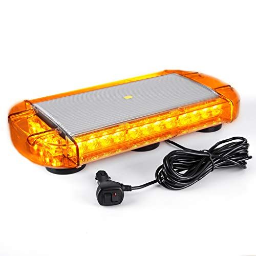 VKGAT 17 Inch 32 LED Roof Top Strobe Lights Emergency Hazard