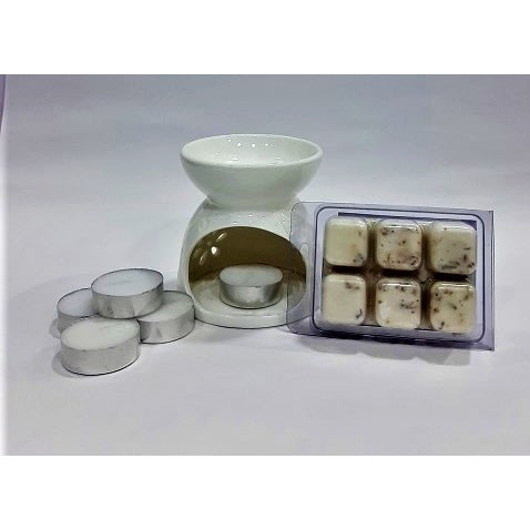 Oil Burner N Wax Melt Set- Berry N Musk Fragrance