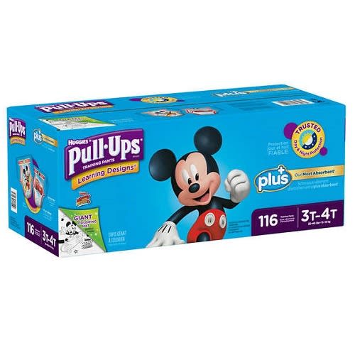 Pull Ups Training Diapers - 3t (116 Count)
