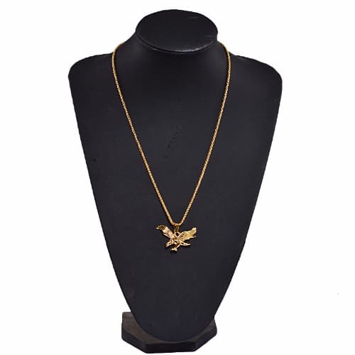 Soaring-Eagle Necklace - Gold