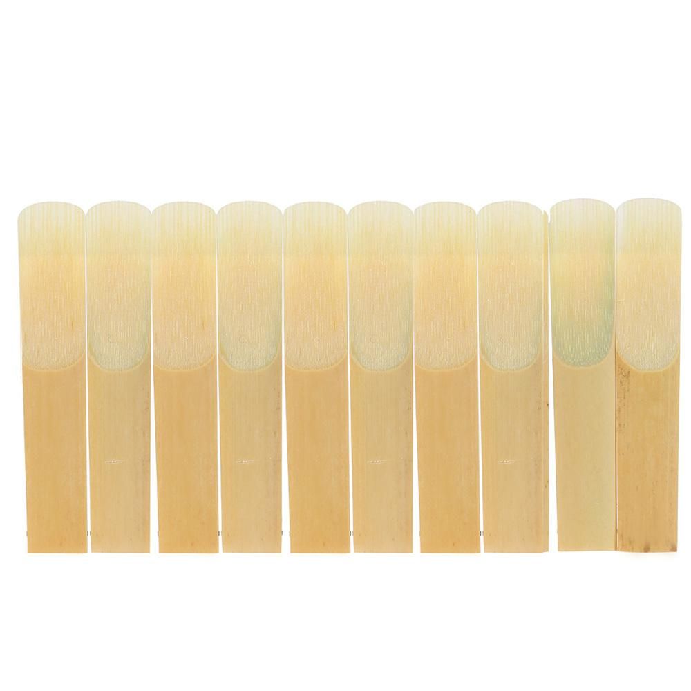 10-pack Pieces Strength 2.5 High Quality Bamboo Reeds for Bb Clarinet Accessories