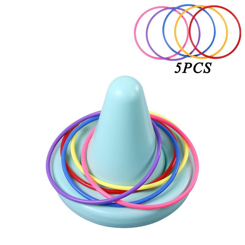 Children Balance Training Sensory Integration Toy Unicorner Chair Throwing Ring Funny Game Balance Perception Kids Teaching Aid