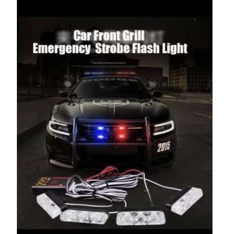 Front Grill Emergency Strobe LightPolice Light