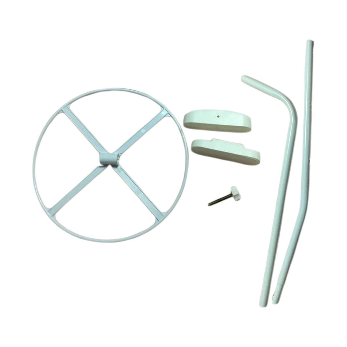 Steel Babys Cot  Bracket Adjustable Net Stand Bed Bell Holder