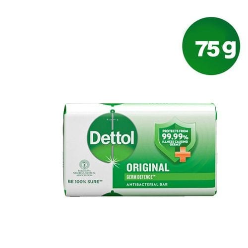 Dettol Soap Anti-bacterial - 75g X6