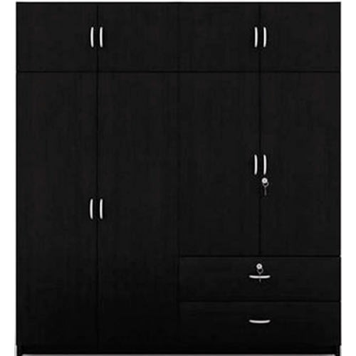 Boa Furnitures- Wardrobe - Black - 60cmx250cmx180cm