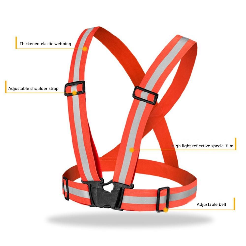Garter Reflective Vest -Motorcycle High Visibility
