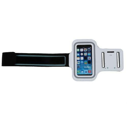 For IPhone 5 White Sports Running Armband Case