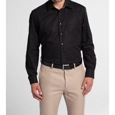 Men's Black Longsleeve  Shirt