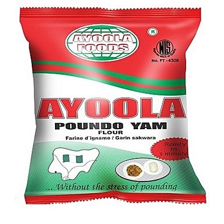 Poundo Yam Flour 0.9kg 5pcs