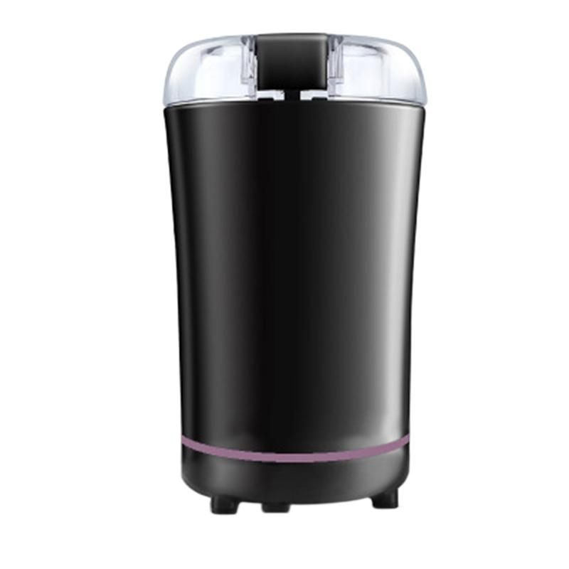 Electric Coffee Grinder with Stainless Steel  Noiseless Operation Suitable for Spices Herbs Nuts and Grains US Plug