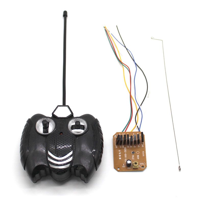 DIY RC Toys 4CH 27MHZ Remote Controller Kit 4.5V/5.5V/6V/7.2V 4A High Power Receiver Board 20M Controlling Distance Transmitter