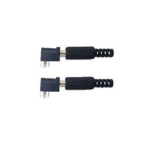 Dc Barrel Jack & Plug - 2 Pairs