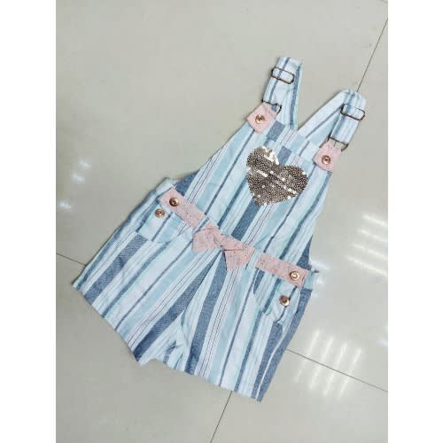 Girls Dungaree Short