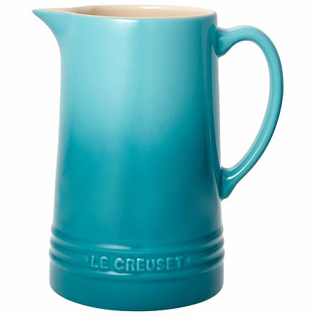 Stoneware Pitcher 1.5 Litre - Teal