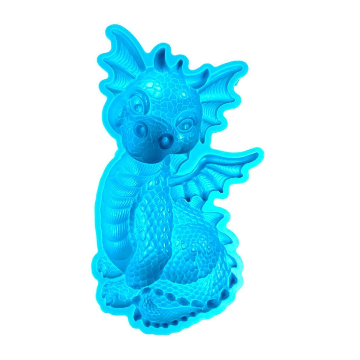 3d Dragon Resin Mold Dragons Flight Resin Mold Create for Diy Blue