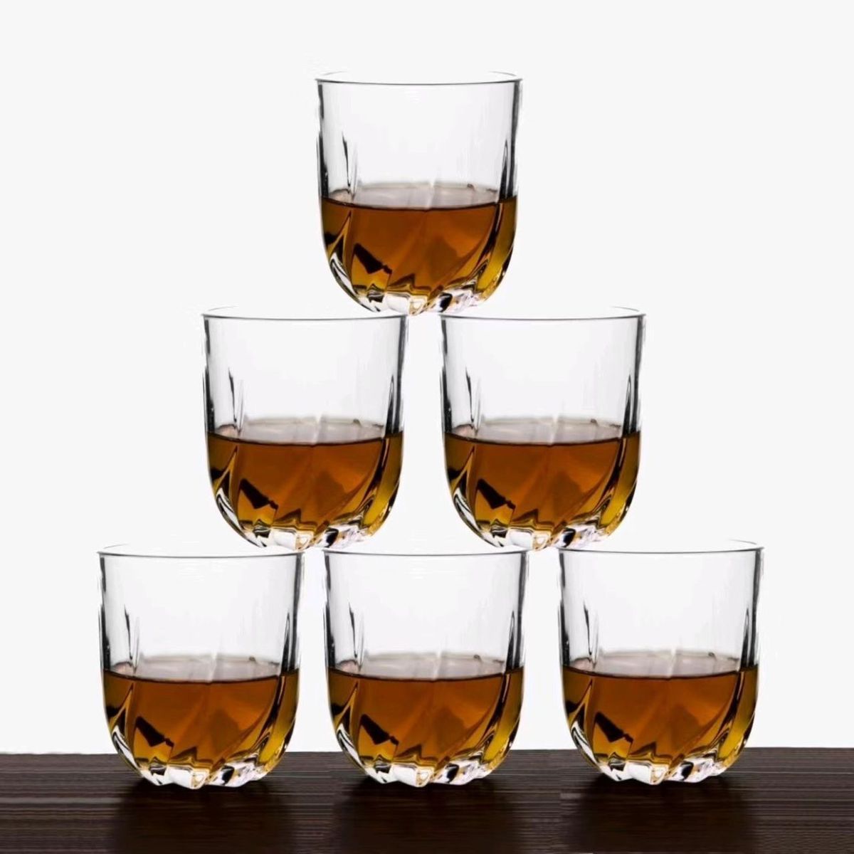 Delicate Glass Ware Transparent Glass Cup { 6pcs }
