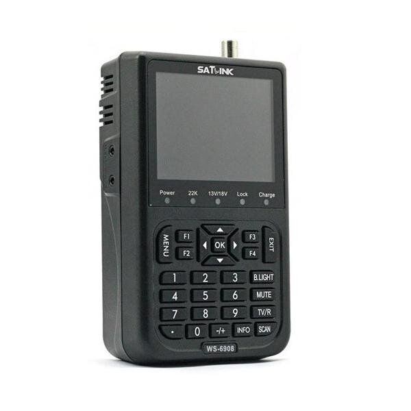 SATLINK WS-6908 -S FTA Professional Digital Satellite Finder Meter Middle East Europe