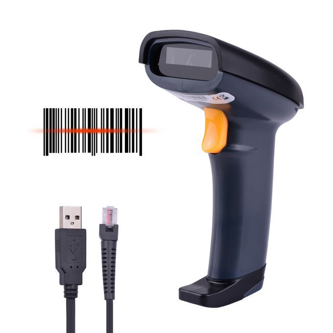 Handheld 1D Barcode Scanner USB Wired Bar Code Reader