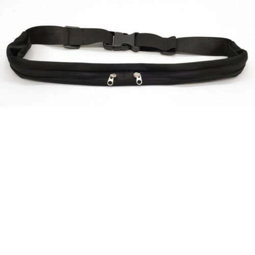 Fitness Slim Waist Bag -Black