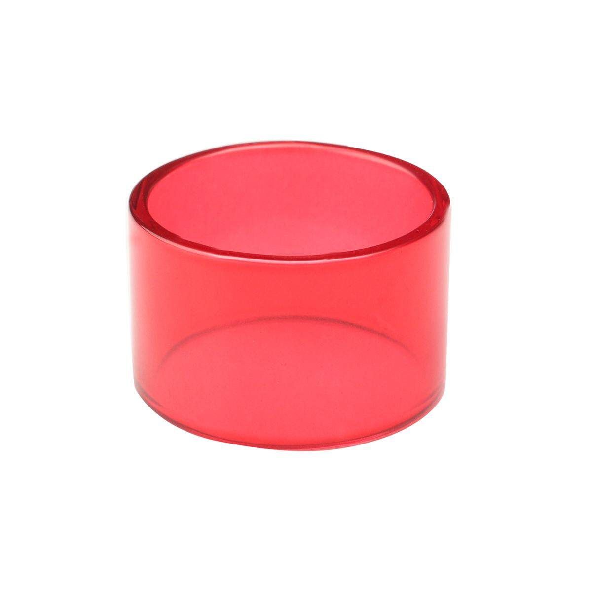 24mm Replacement Transparent Pyrex Glass Tube Cap Tank Sleeve For Limitless RDTA Red Red